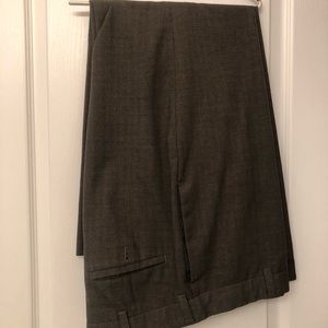 dark gray slacks